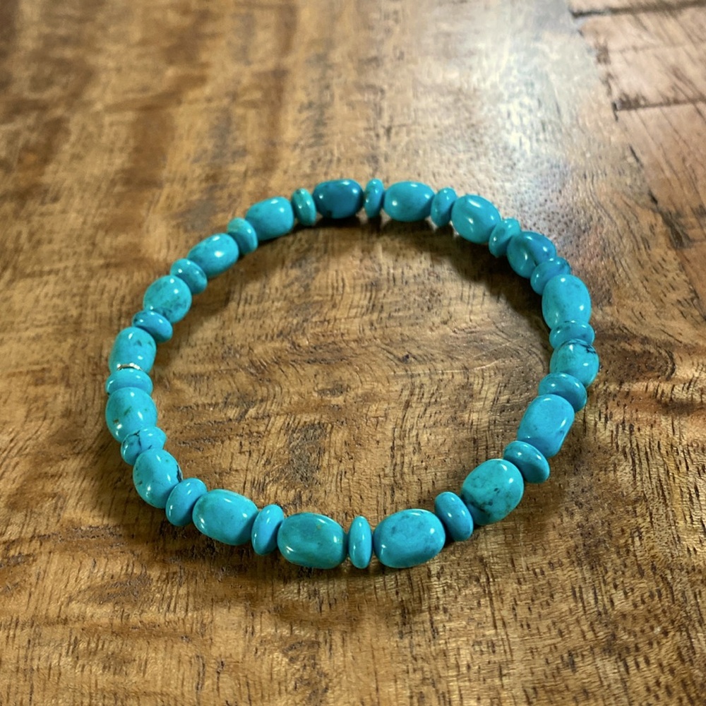Jay King DTR Turquoise Stretch Bracelet
